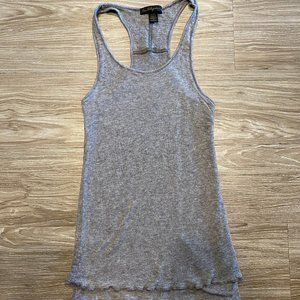 Gray Racerback True Religion Tank